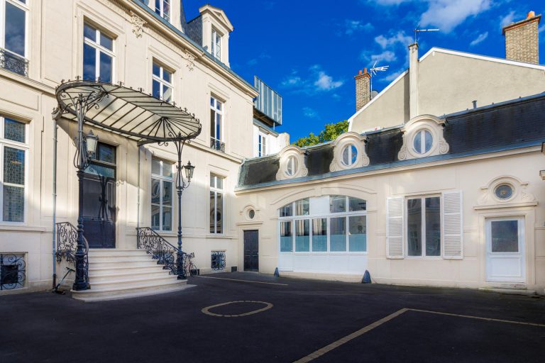 Hôtel particulier - cour intérieure