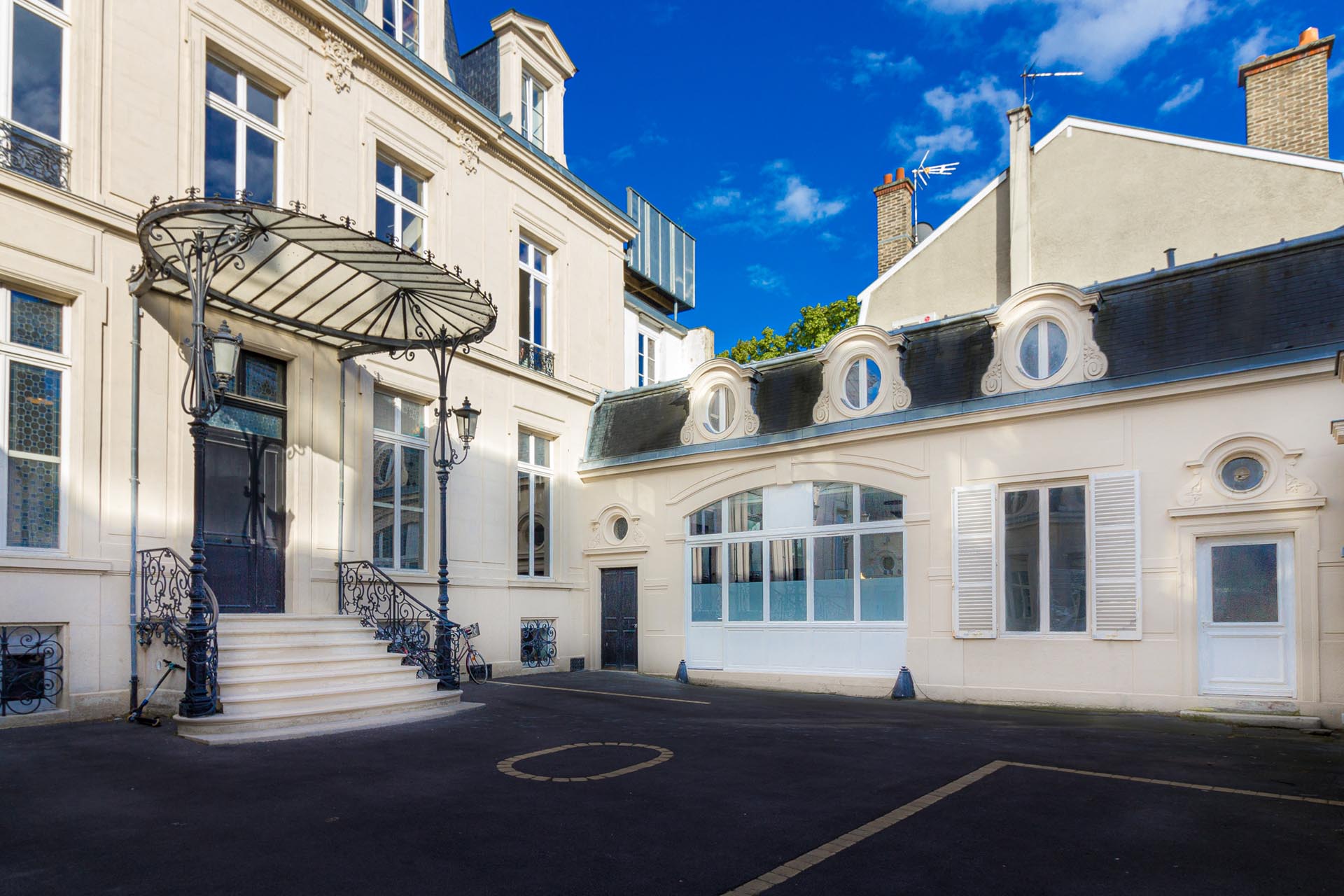 Hôtel particulier - cour intérieure