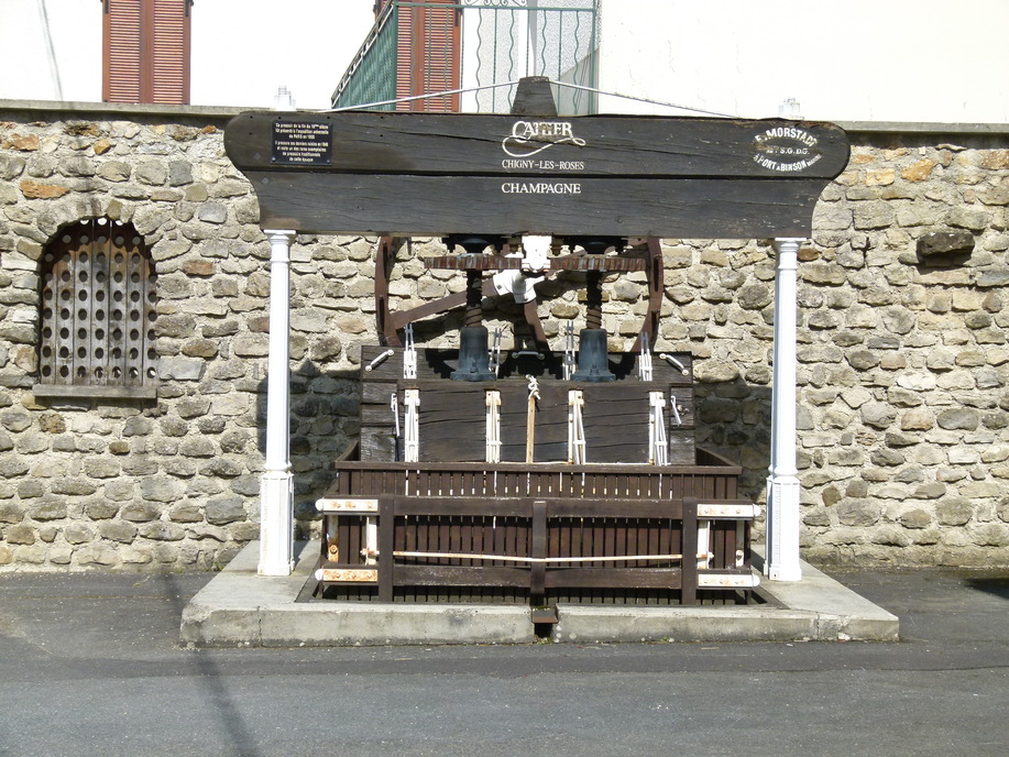 Pressoir de Chigny-les-Roses dans la Montagne de Reims