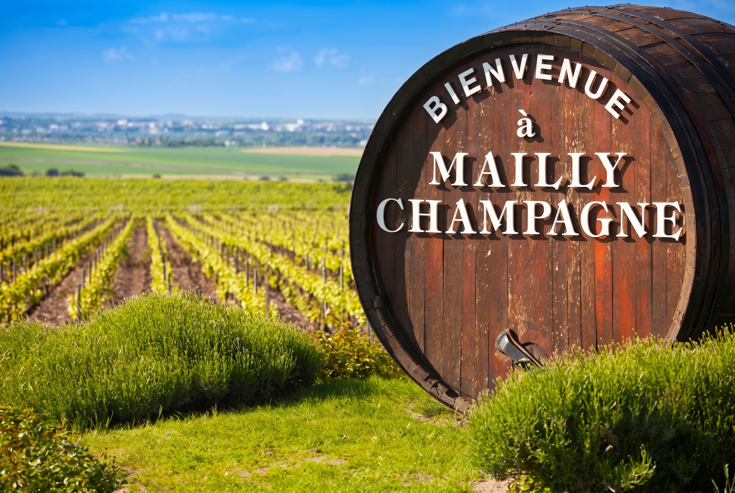Vignoble Grand Cru de Mailly-Champagne sur les coteaux de la Montagne de Reims